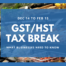 gst-hst tax break