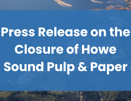 Press Release on the Closure of Howe Sound Pulp and Paper